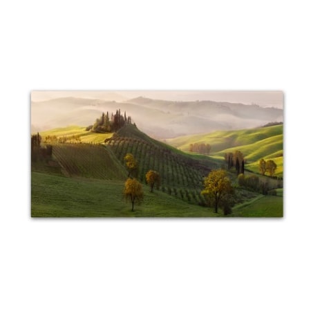 Margarita Chernilova 'Tutte Le Strade Portano A Belvedere' Canvas Art,16x32